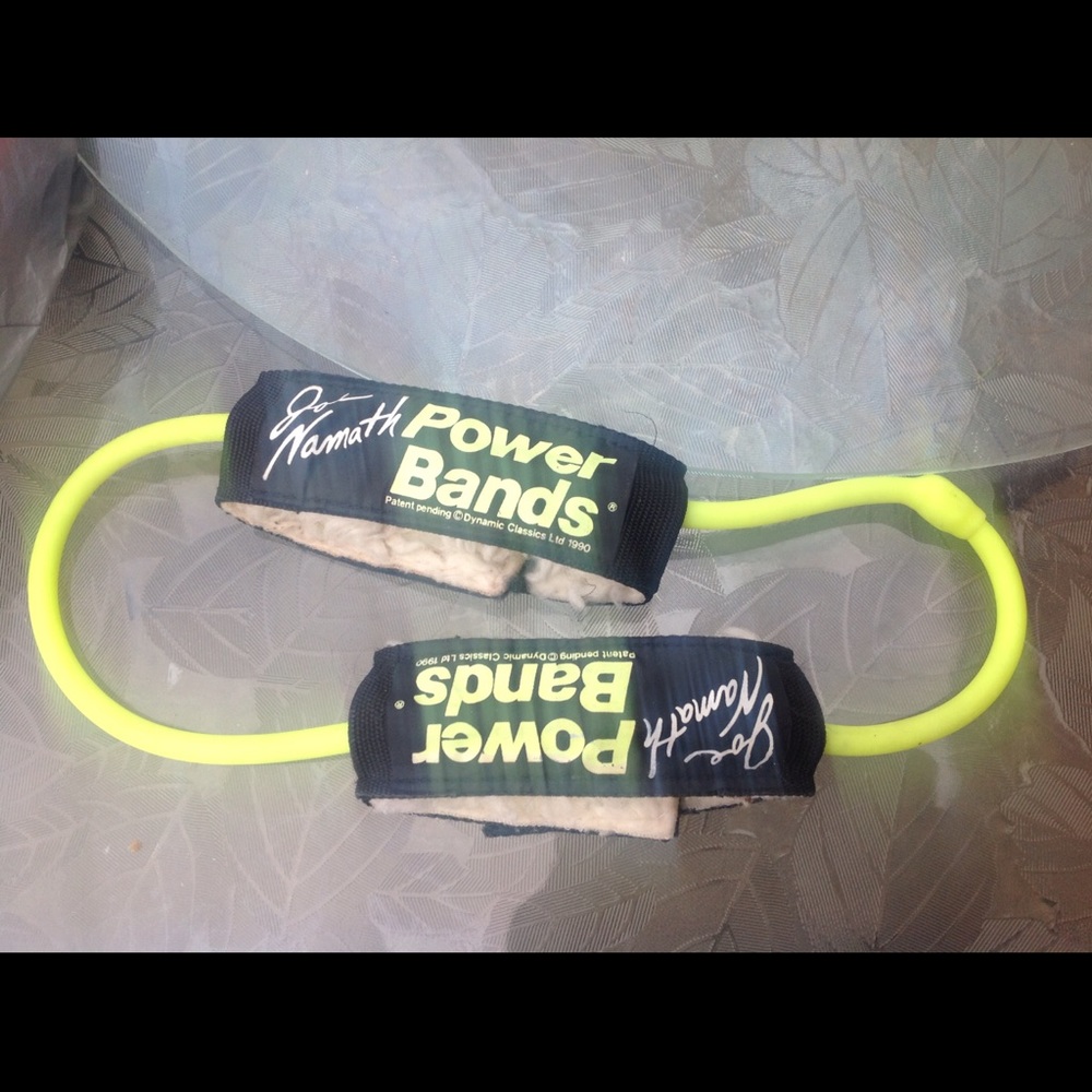 Vintage Original joe Namath exercise power band